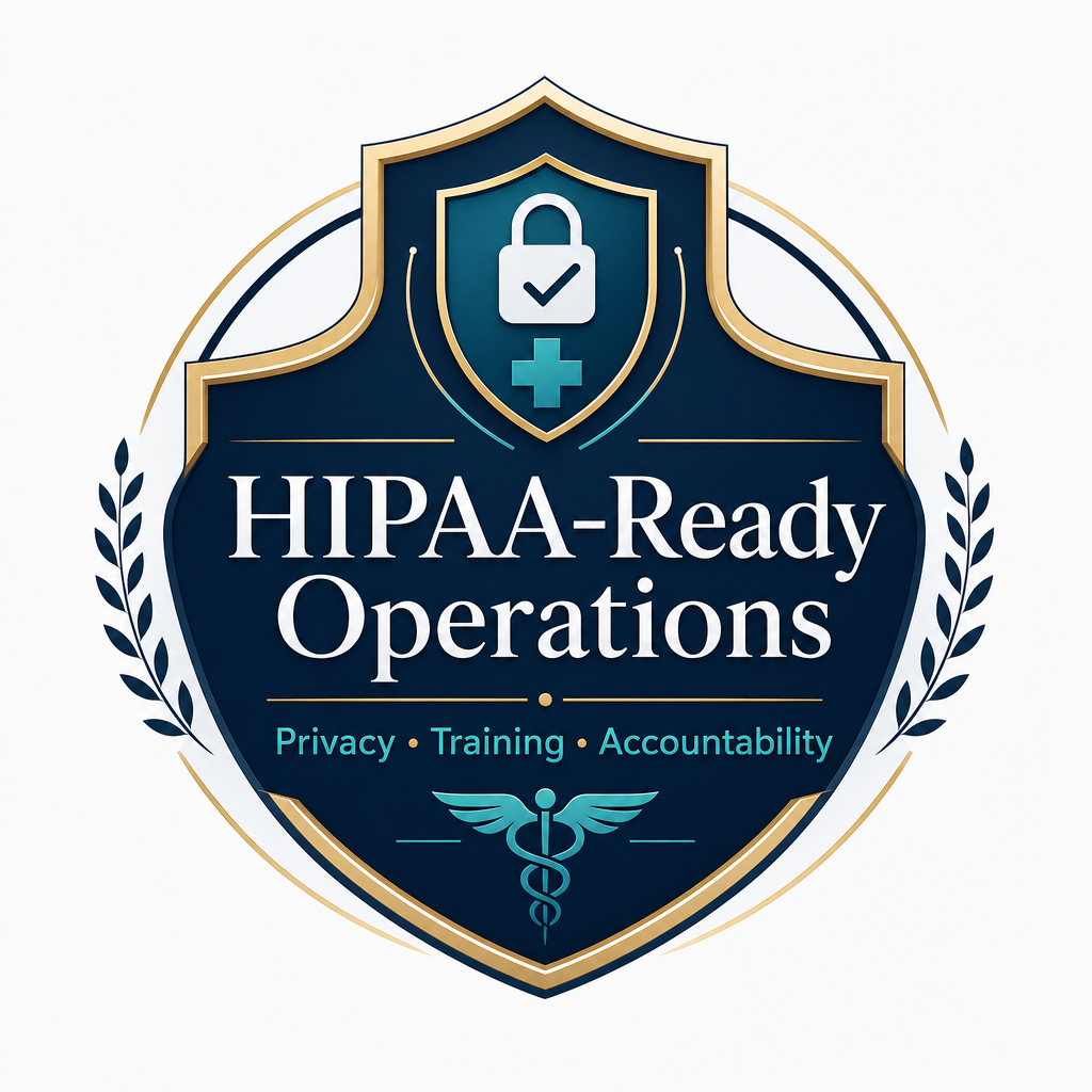 HIPAA-ready operations badge